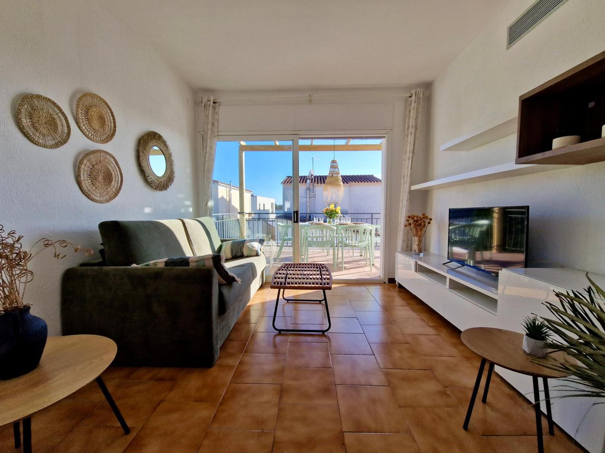 Gorgot P1 I Apartamento Con Terraza Y Piscina Comunitaria Cerca De La Playa Ampuriabrava Exterior foto